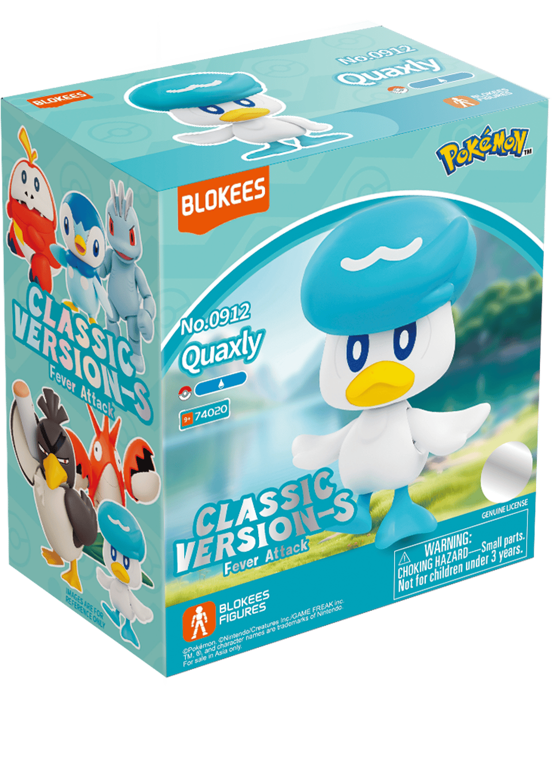 Pokémon Classic Version S -Quaxly by BLOKEES