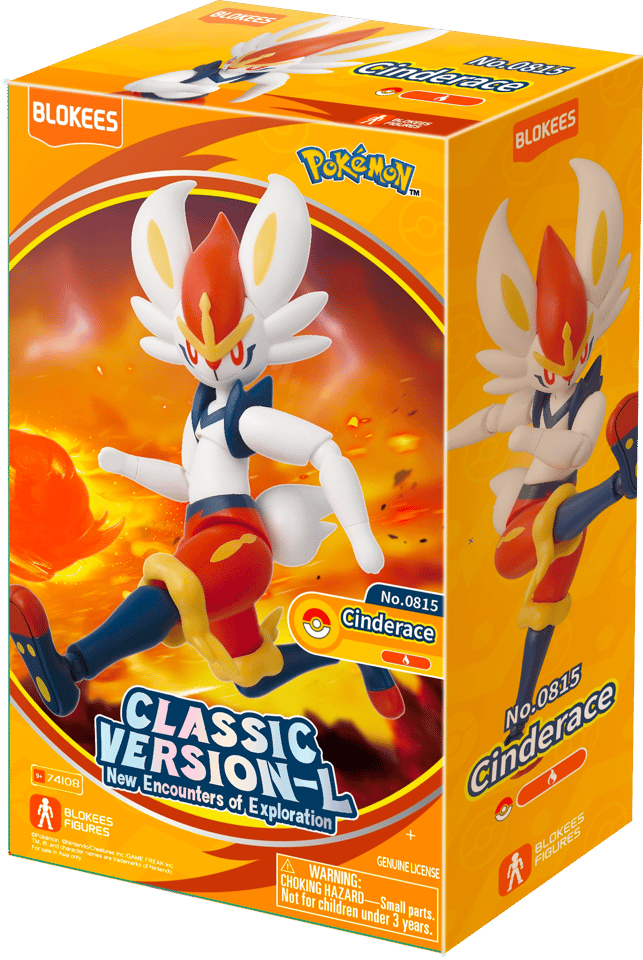 Pokémon Classic Edition CV-L -Cinderace by BLOKEES