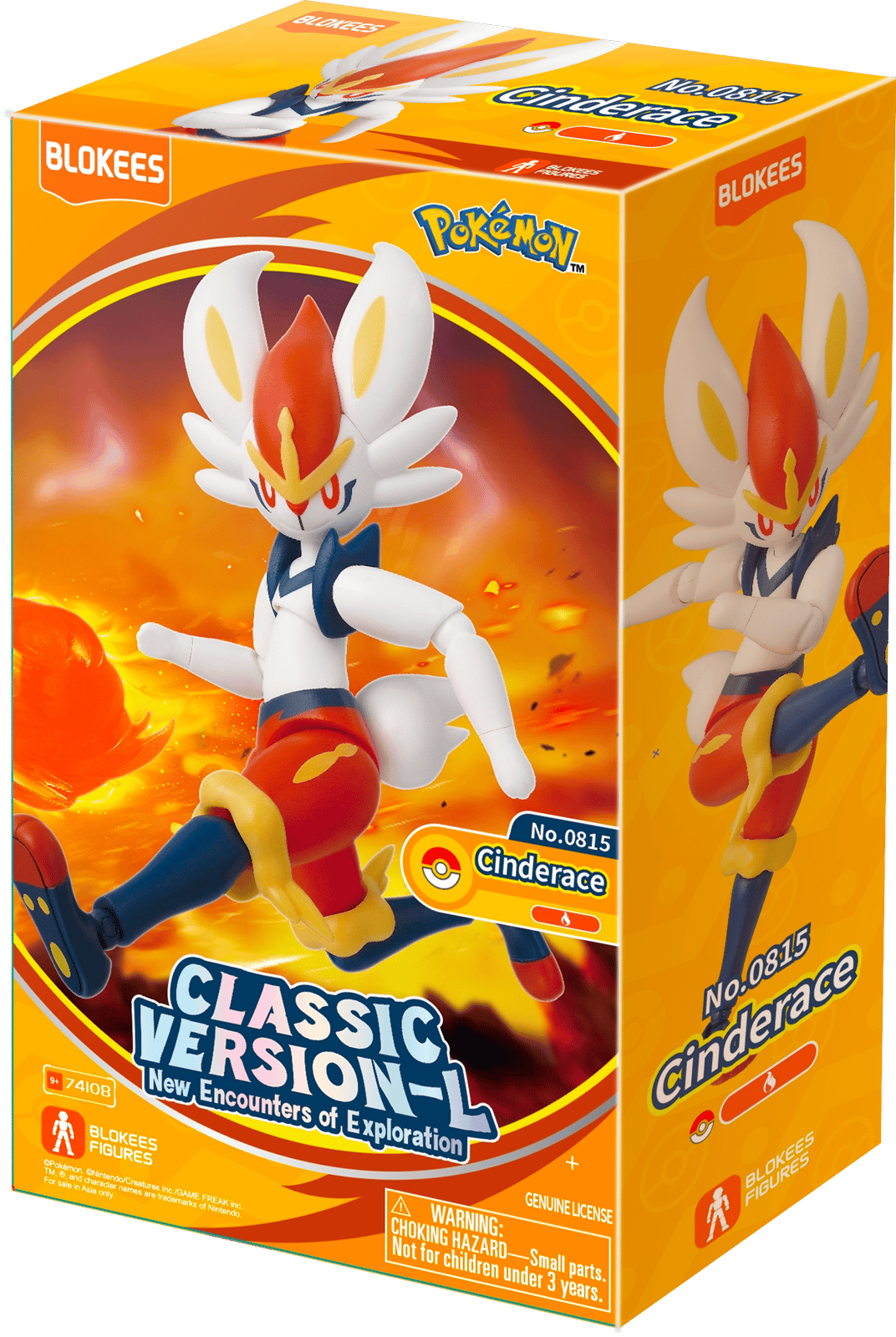 Pokémon Classic Edition CV-L -Cinderace by BLOKEES
