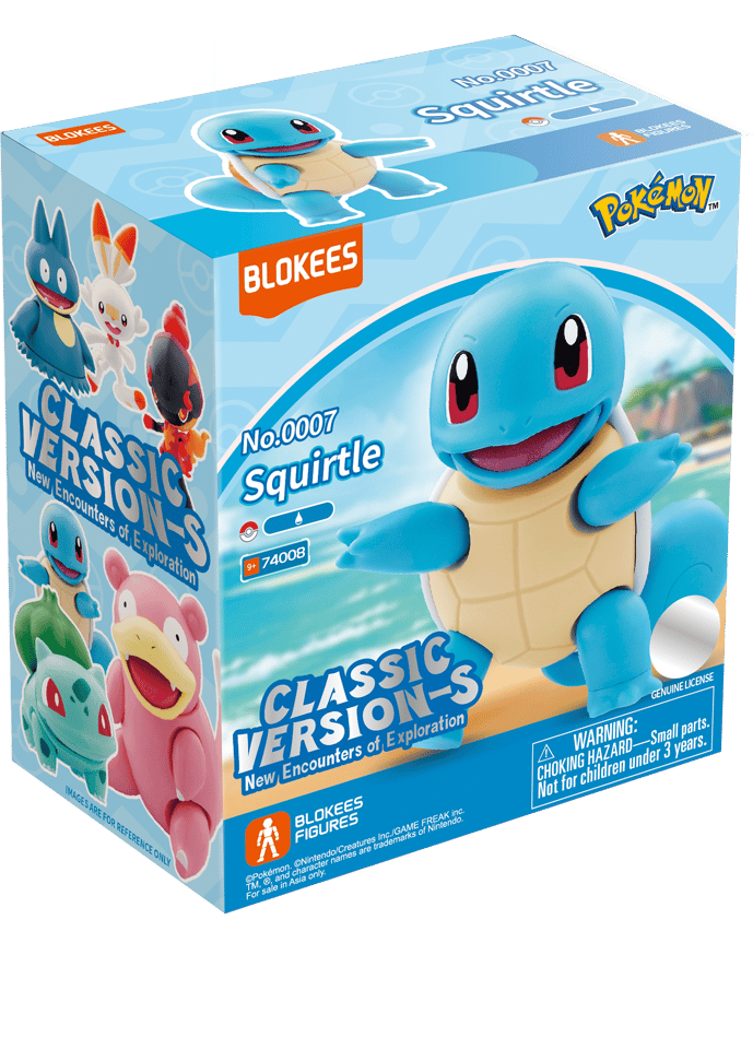 Pokémon Classic Version CV-S - Squirtle by BLOKEES