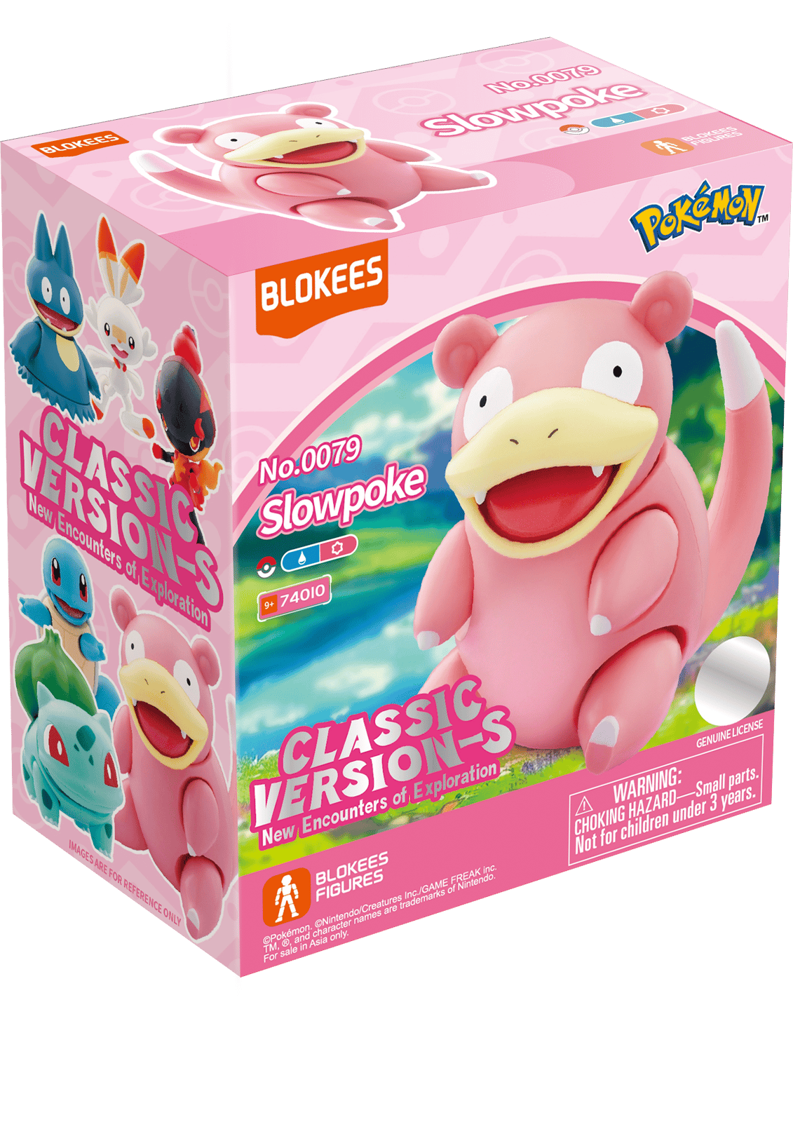 Pokémon Classic Version CV-S - Slowpoke by BLOKEES