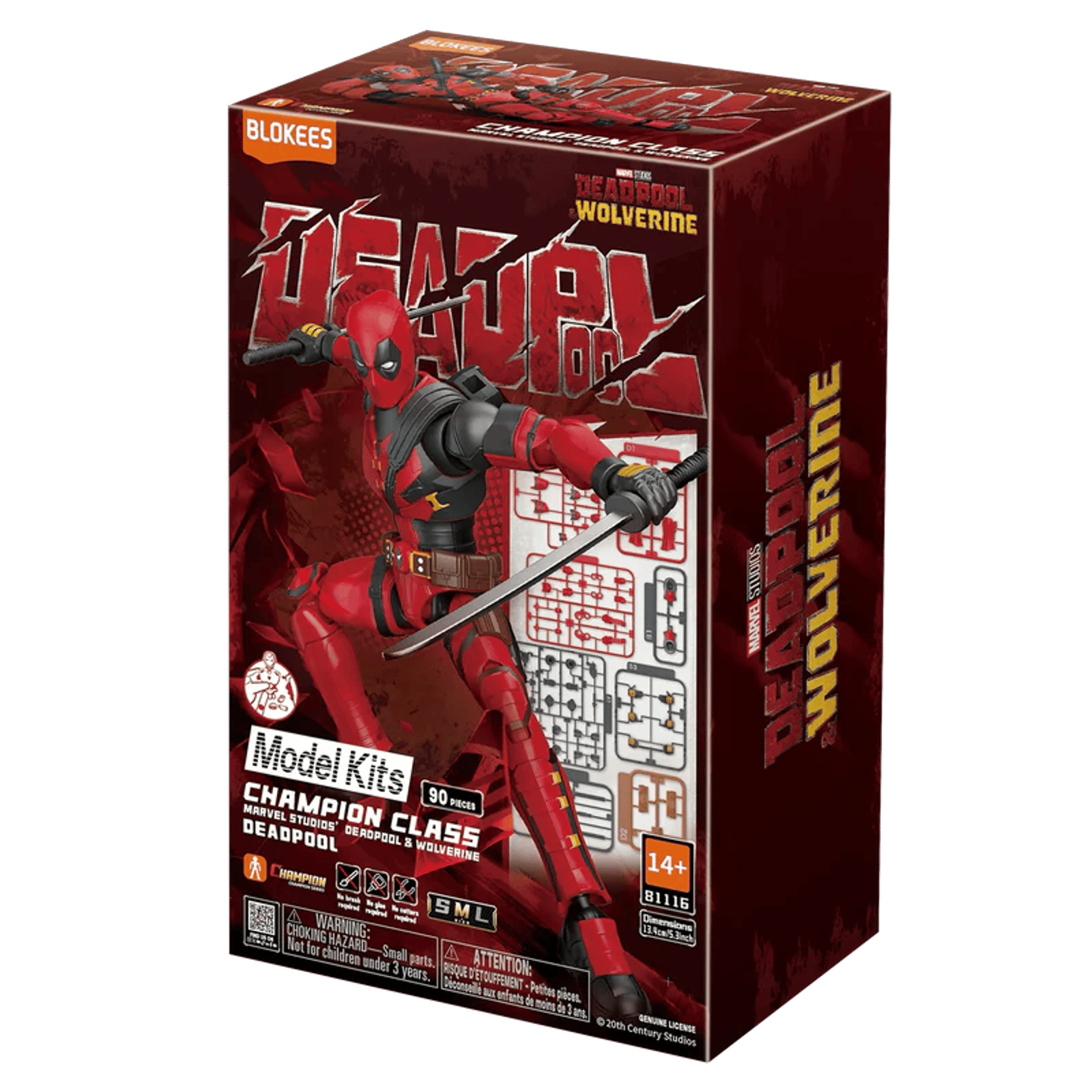 Marvel Deadpool & Wolverine Champion Class 04 Deadpool by BLOKEES