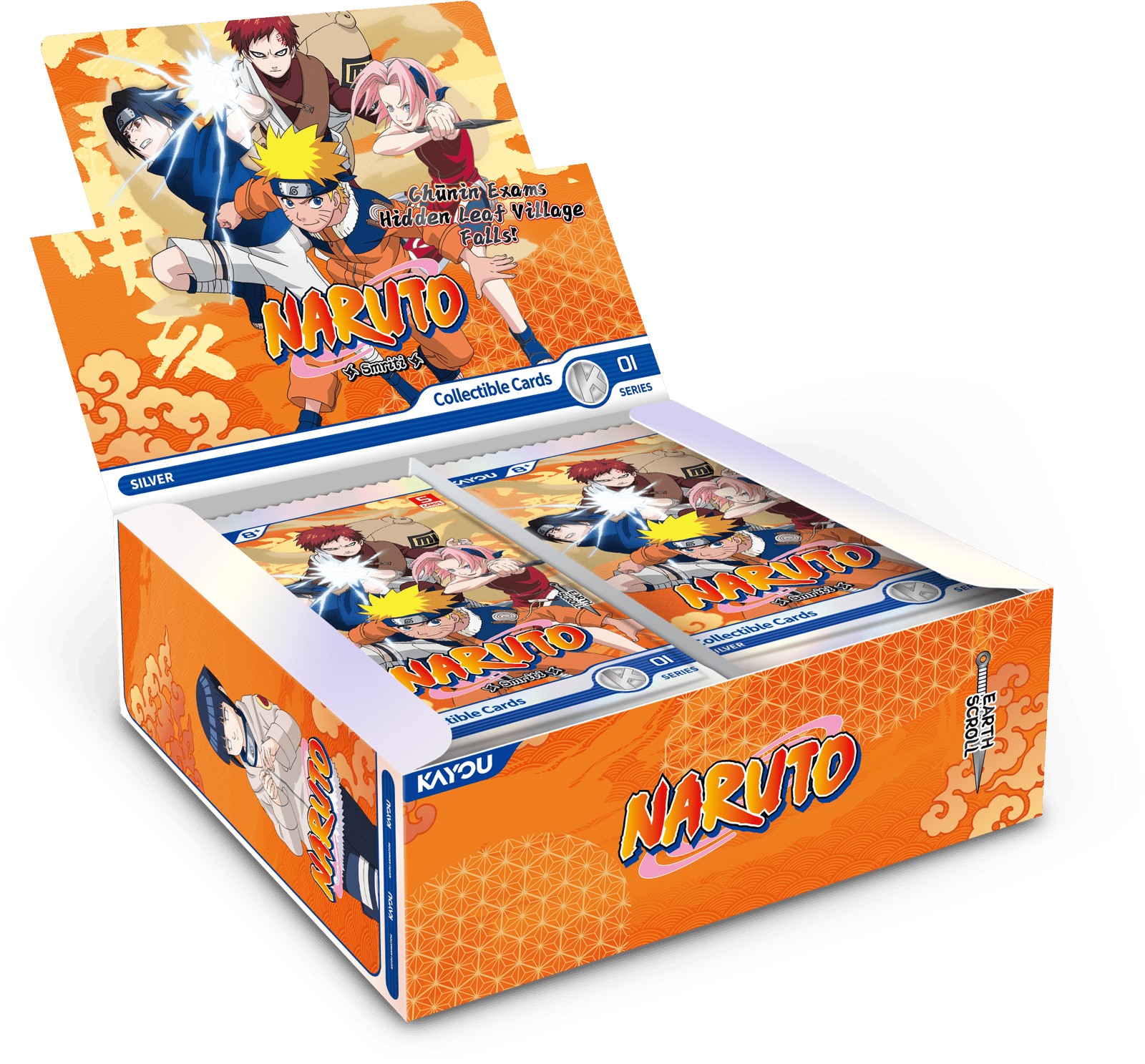 Naruto - Sariti Collectible Cards - Earth Scroll - Series 1 by KAYOU