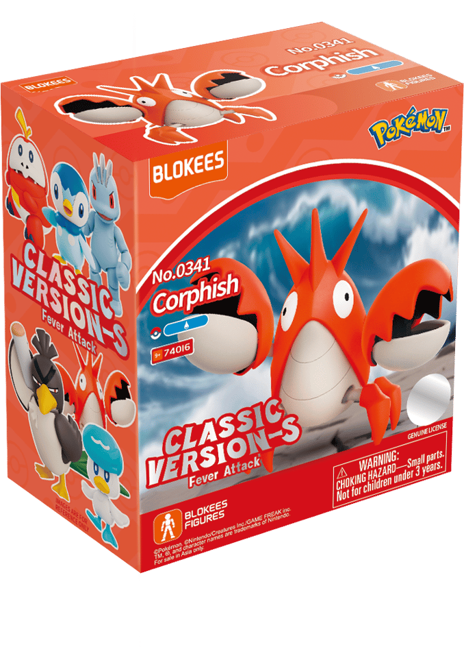 Pokémon Classic Version S -Corphish by BLOKEES