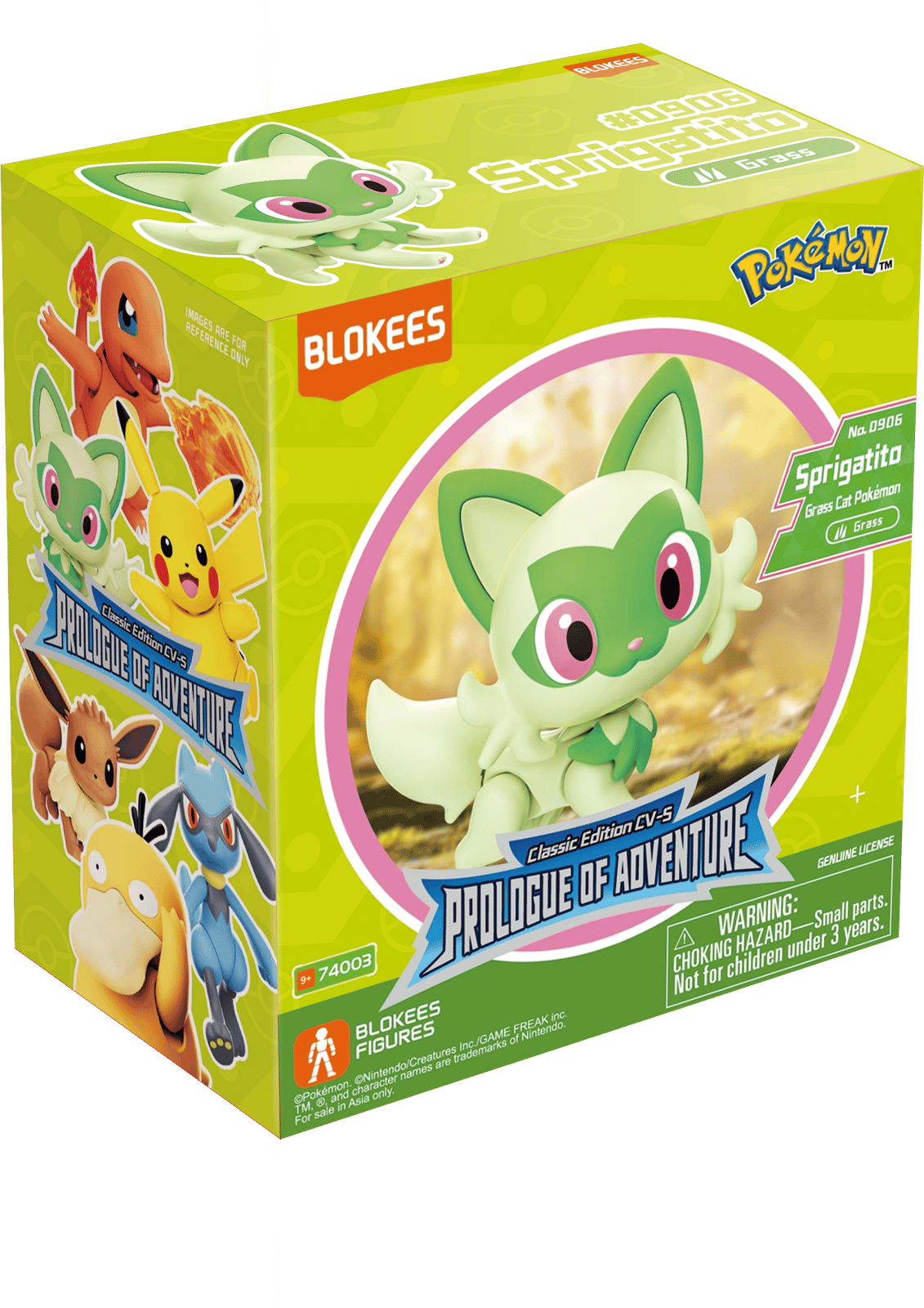 Pokemon Classic Edition S-Sprigatito by BLOKEES