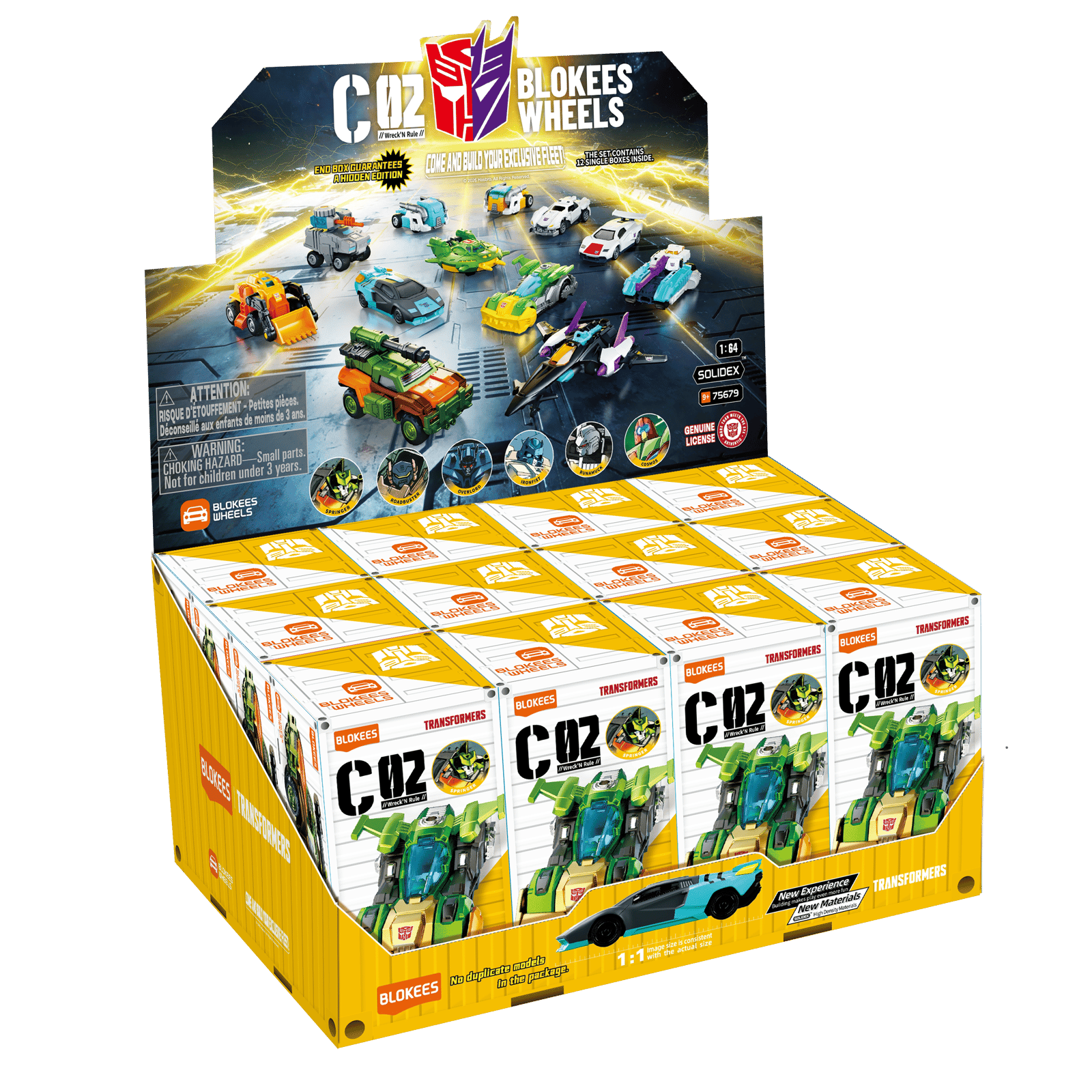 Blokees Wheels | Transformers C02 Wreck'N Rule by BLOKEES