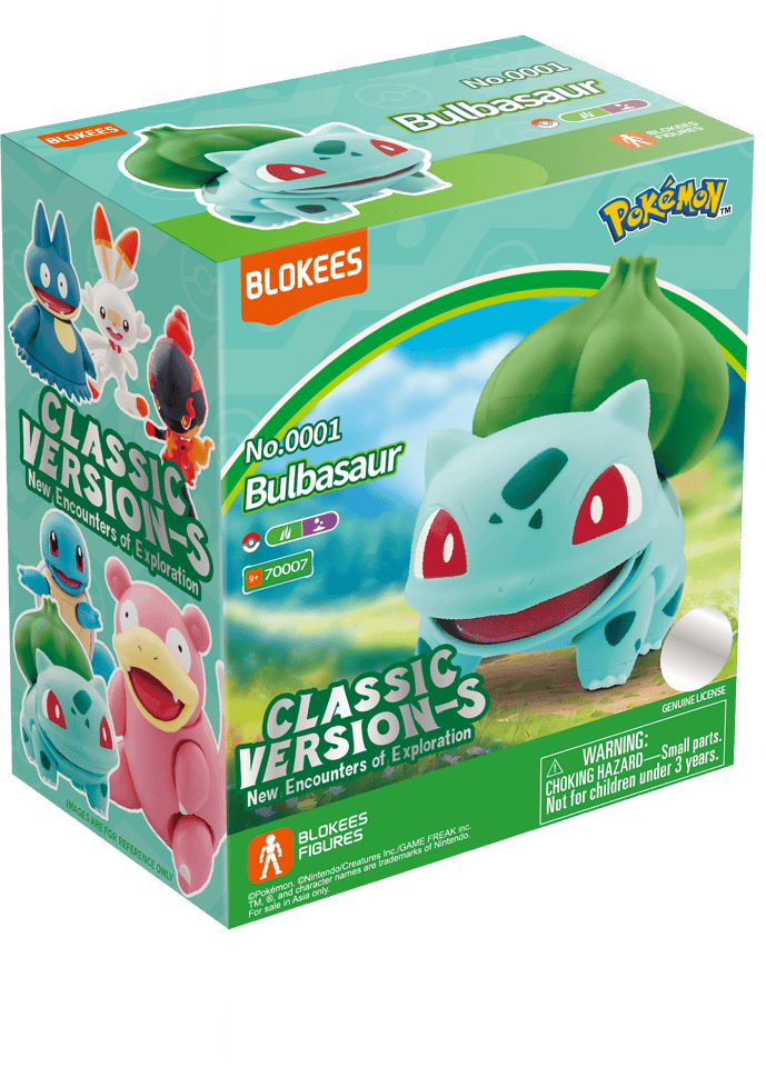 Pokémon Classic Version CV-S - Bulbasaur by BLOKEES