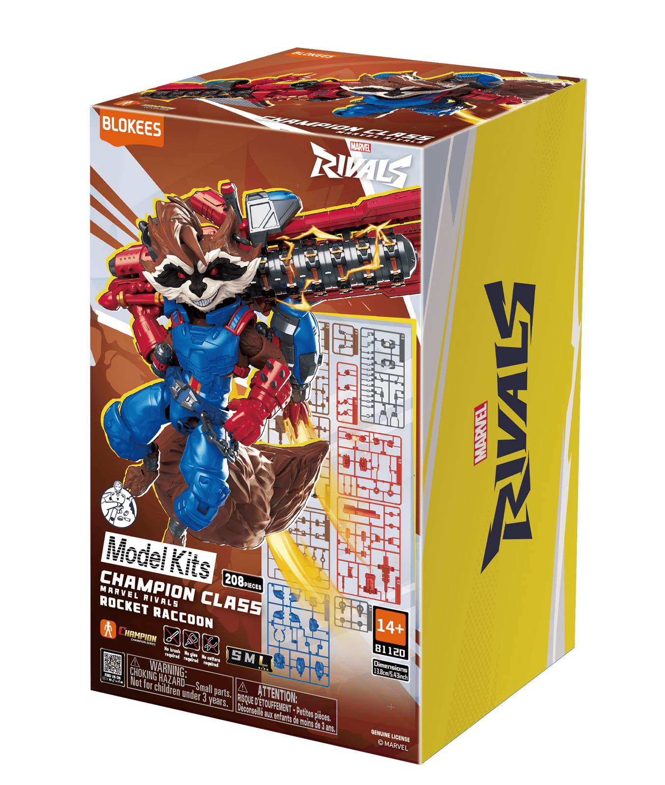 MARVEL HEROS -  81120-CHAMPIONCLASS (CC08) ROCKET RACCOON by BLOKEES