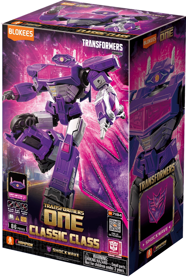 Transformers Classic Class 18 Transformers One Shockwave by BLOKEES