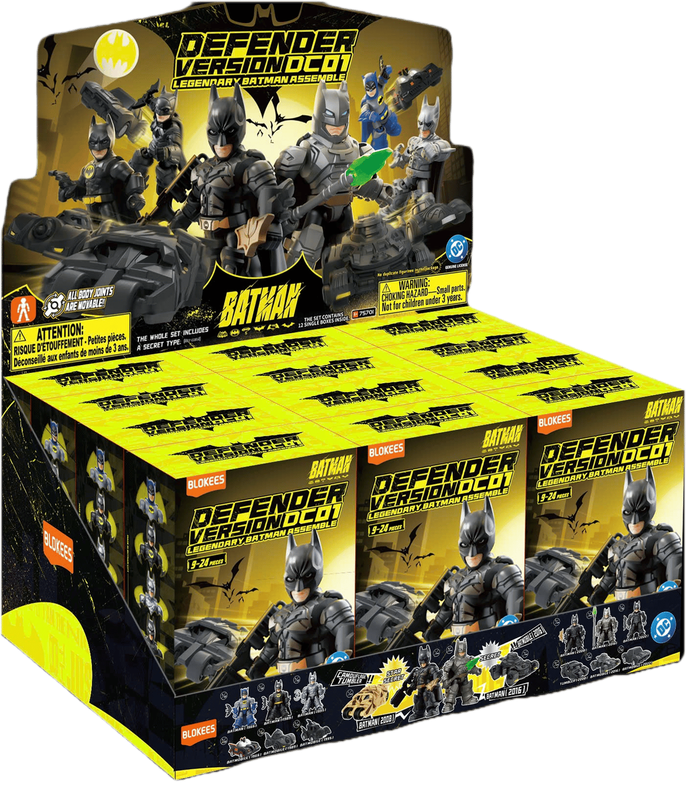 DC-DV01 - Batman legendary assemble by BLOKEES