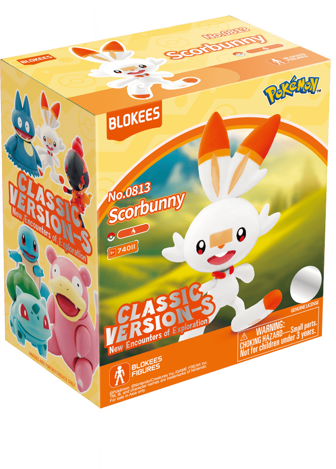 Pokémon Classic Version CV-S -Scorbunny by BLOKEES