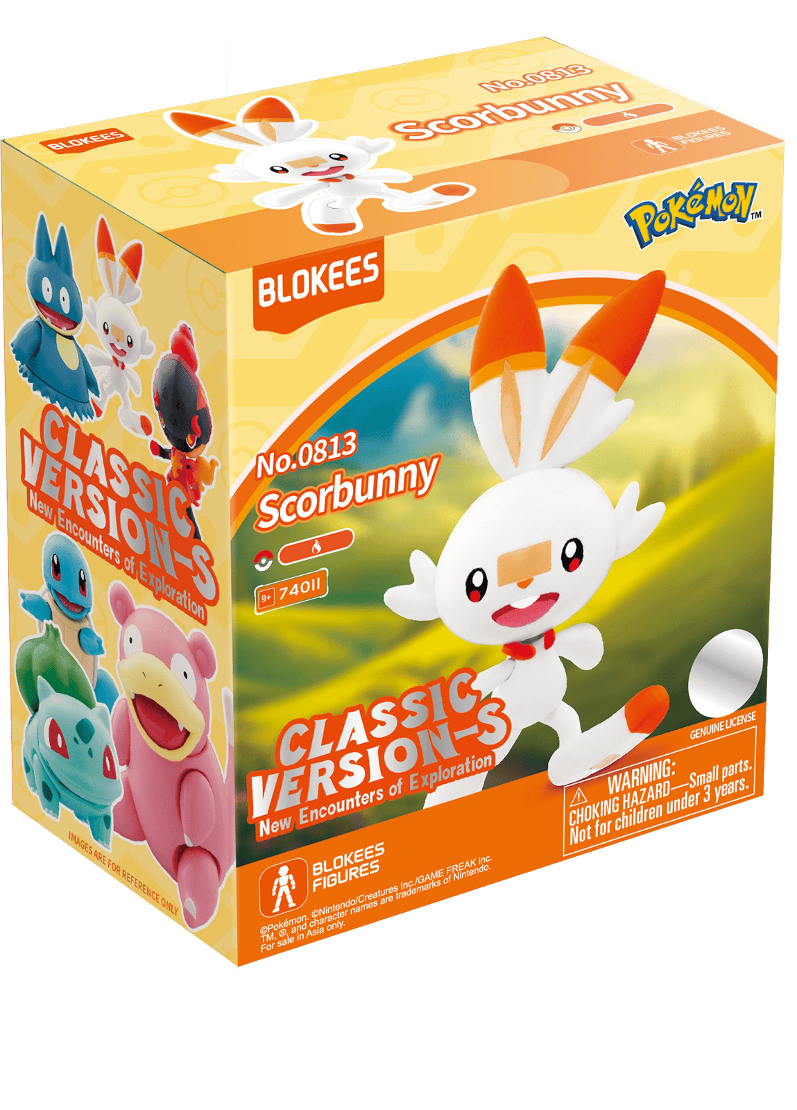 Pokémon Classic Version CV-S -Scorbunny by BLOKEES