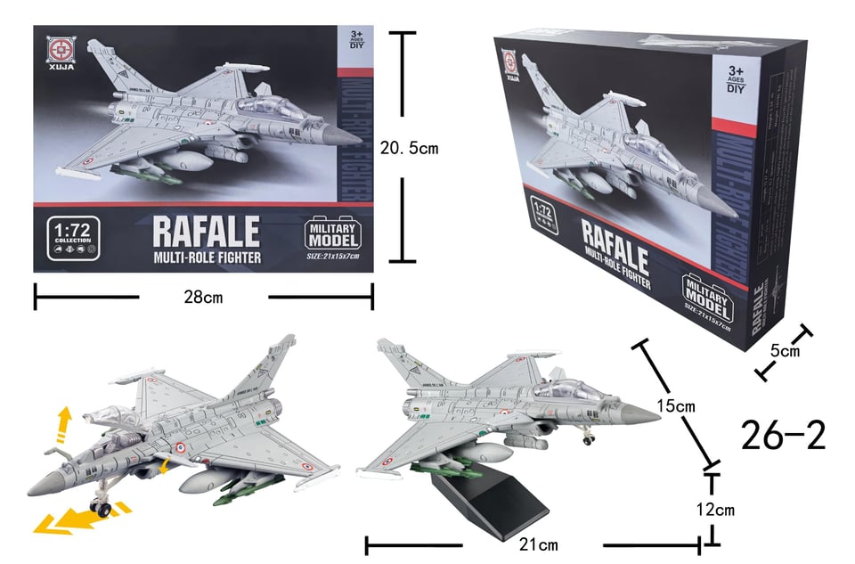 Bộ lắp ráp Mô Hình Máy Bay Tiêm Kích Đa Năng (Tỷ lệ 1:72) (YK14) by XUJA