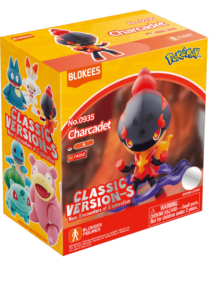 Pokémon Classic Version CV-S -Charcadet by BLOKEES