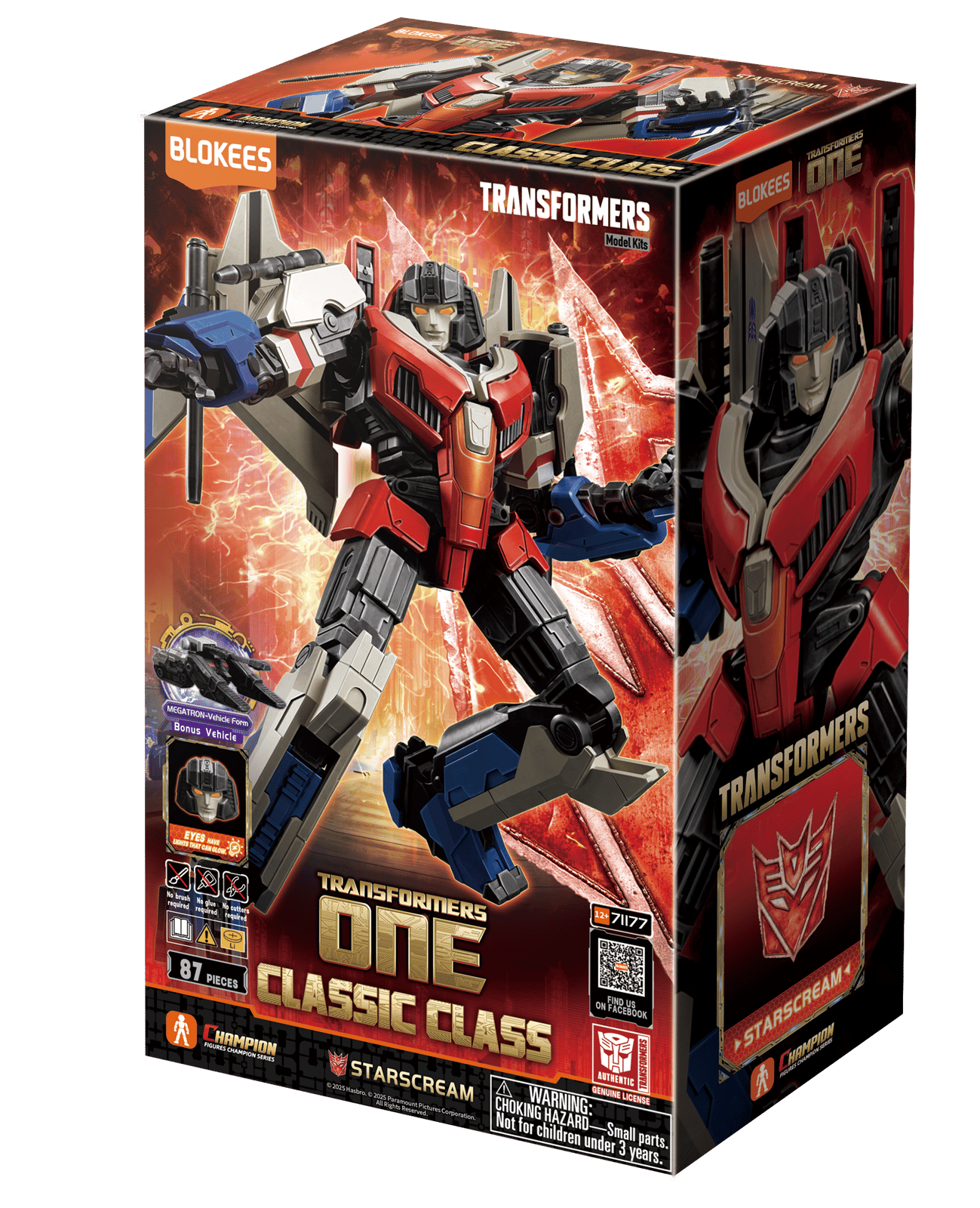 Transformers Classic Class 16 | Transformers One Starscream by BLOKEES