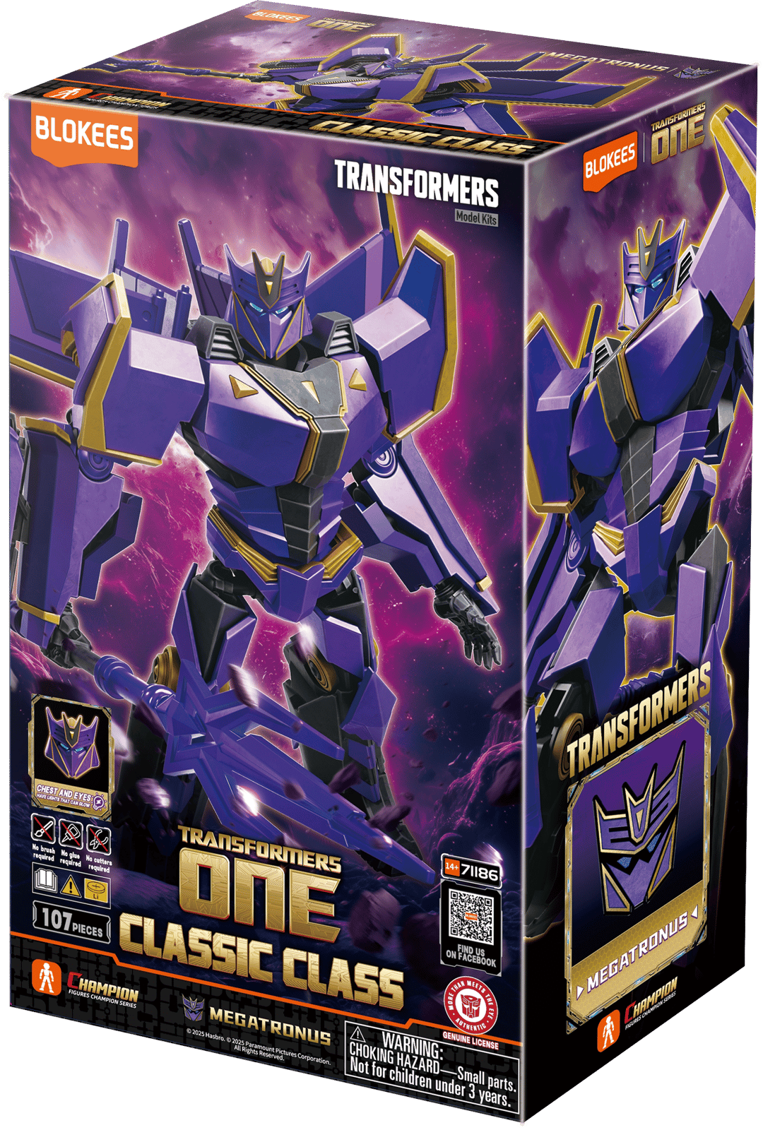 Transformers Classic Class 20 | Transformers One Megatronus by BLOKEES