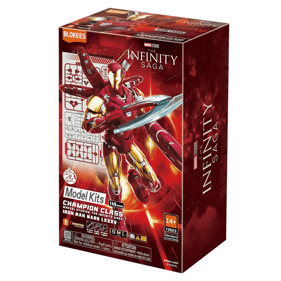 Marvel Infinity Saga Champion Class 01 Iron Man MK85 SE Model Kits | Blokees by BLOKEES