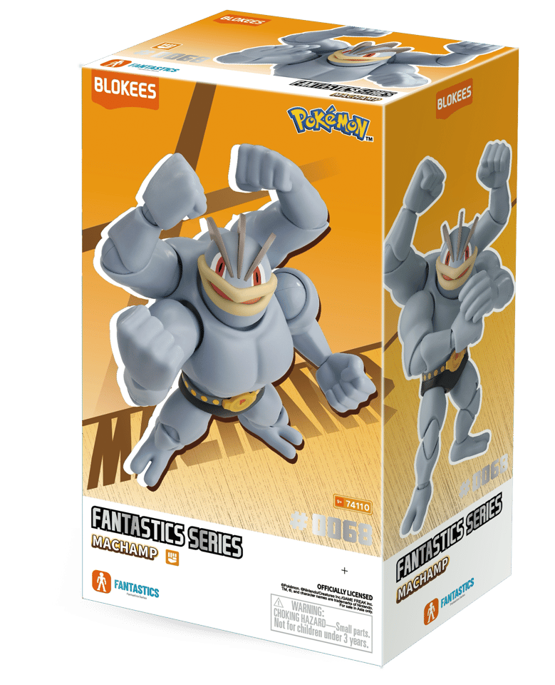 Pokémon Fantastics Series-Machamp by BLOKEES