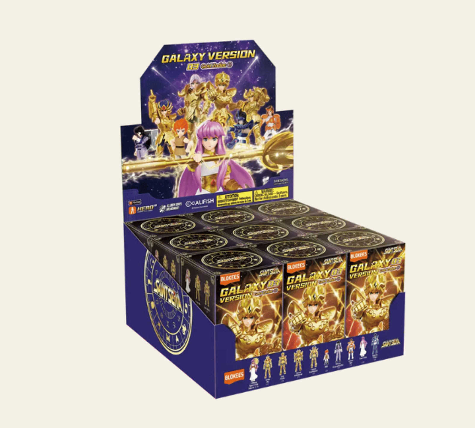 SAINT SEIYA GALAXY VERSION 03 - GOLD ZODIAC ①- 75033 by BLOKEES